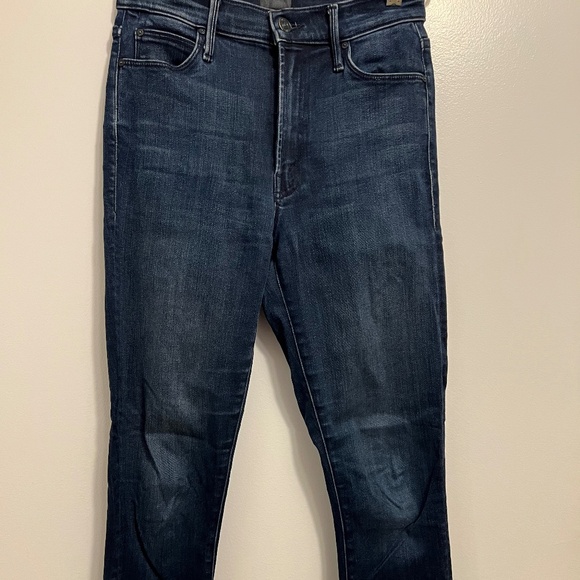 MOTHER Stunner Zip Ankle Step Fray Size 26 - Picture 1 of 6